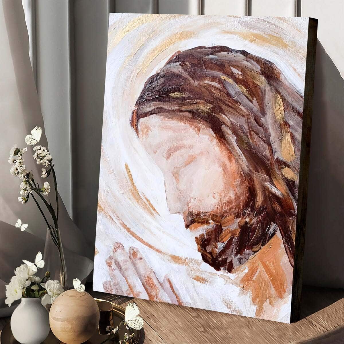 Christian Canvas Print Jesus Have Faith Our God Christian Canvas Print Jesus Have Faith Our God
