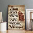 Christian Canvas Print Pray To Have Eyes That See The Best In People
