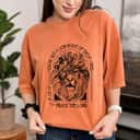Lion In Those Lungs Christian Jesus Faith Bible Gifts T-Shirt
