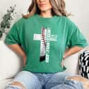 Baseball Cross Jesus Christian Quote Cool Sports Lover Gifts T-Shirt