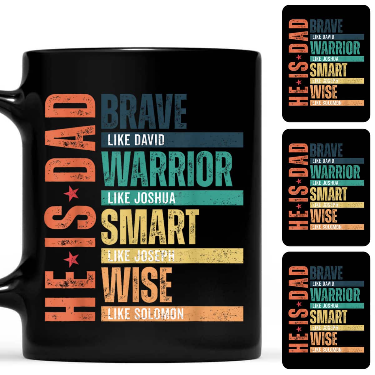 He Is Dad Religious Bible Verse Christian Happy Father’s Day T-Shirt He Is Dad Religious Bible Verse Christian Happy Father’s Day T-Shirt