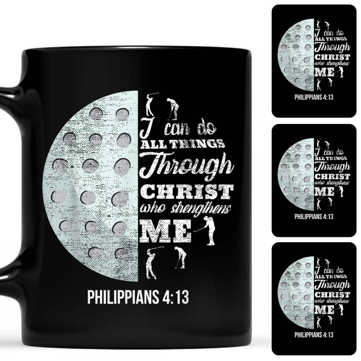 Christian Golf Philippians 413 Golfer Gifts I Can Do All Things Through T-Shirt Christian Golf Philippians 413 Golfer Gifts I Can Do All Things Through T-Shirt