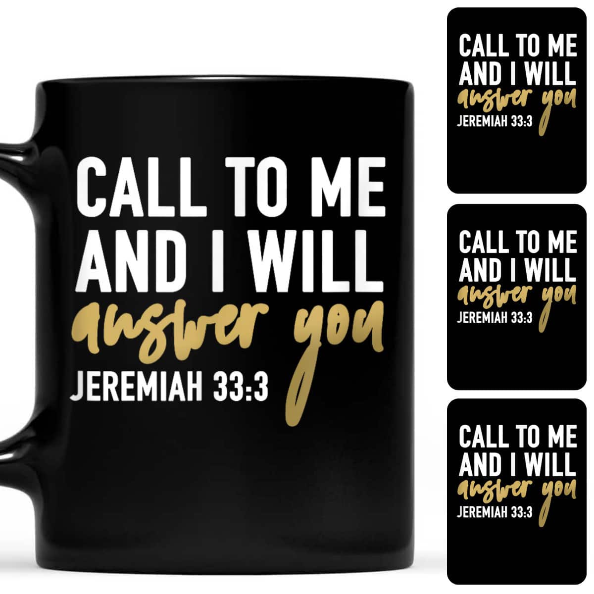 Jeremiah 333 Christian Call To Me And I Will Answer You T-Shirt Jeremiah 333 Christian Call To Me And I Will Answer You T-Shirt