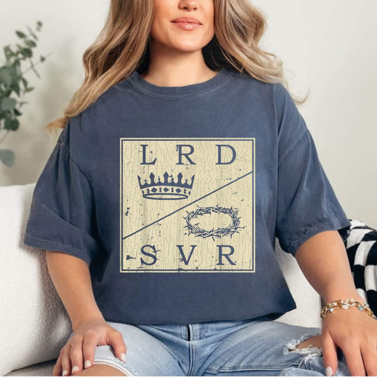 Religious Faith Vintage Retro Jesus Christian Lord Savior T-Shirt