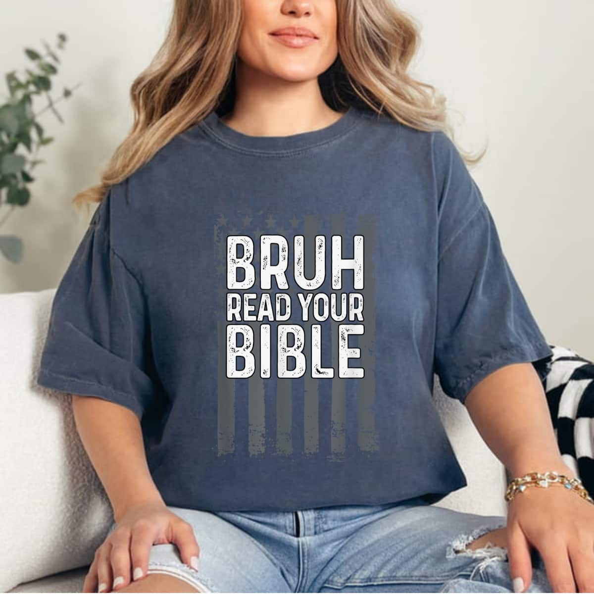 Bruh Read Your Bible Meme God Funny Modern Christian Church T-Shirt Bruh Read Your Bible Meme God Funny Modern Christian Church T-Shirt