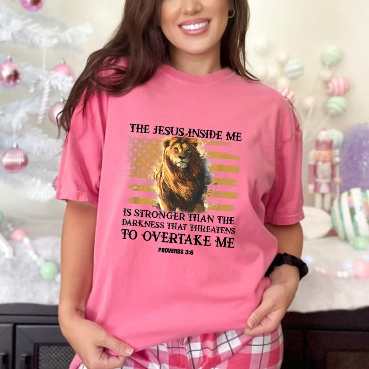 Knight Templar Jesus Inside Me Is Stonger Than The Darkness T-Shirt
