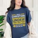 I'm Christian Christian Under Construction Gods Funny Road T-Shirt I'm Christian Christian Under Construction Gods Funny Road T-Shirt
