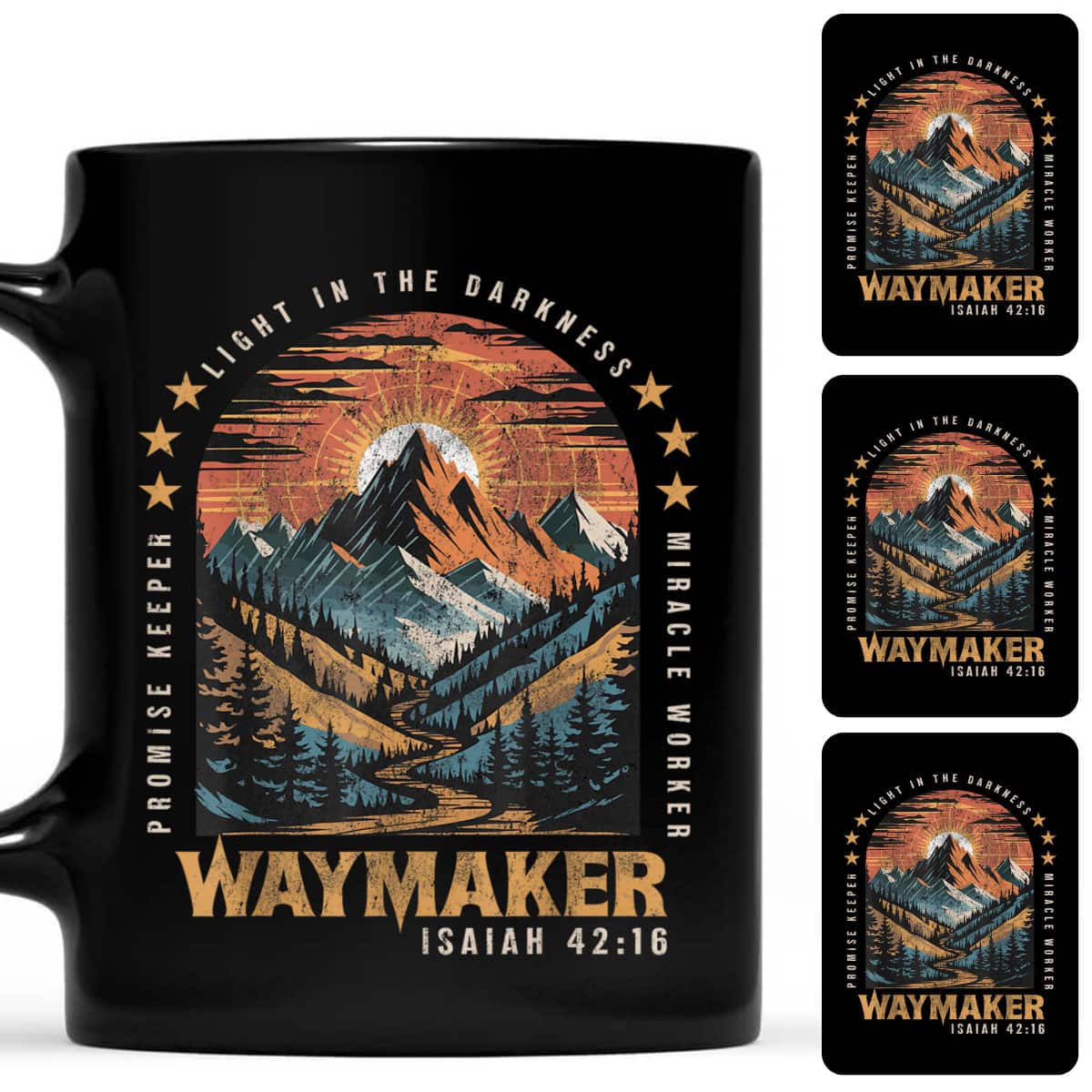 Vintage Waymaker Promise Keeper Miracle Worker Christian T-Shirt Vintage Waymaker Promise Keeper Miracle Worker Christian T-Shirt