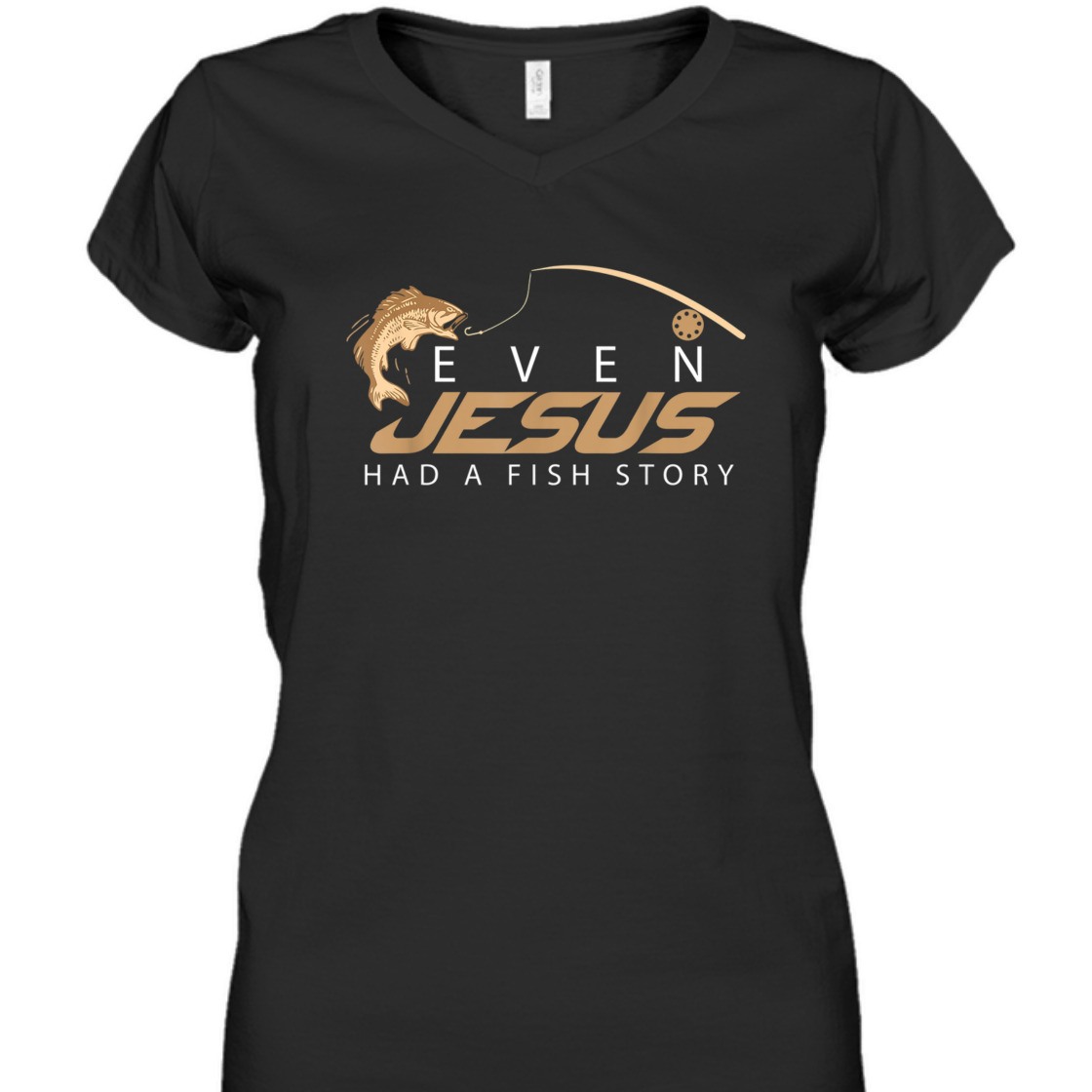 Even Jesus Had A Fish Story Christian Funny T-Shirt For Fishing lovers