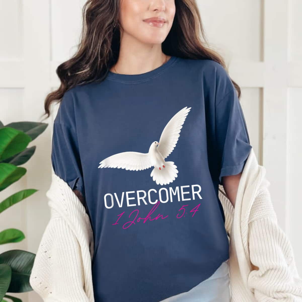 Christian Faith Overcomer Motivational Inspirational T-Shirt Christian Faith Overcomer Motivational Inspirational T-Shirt