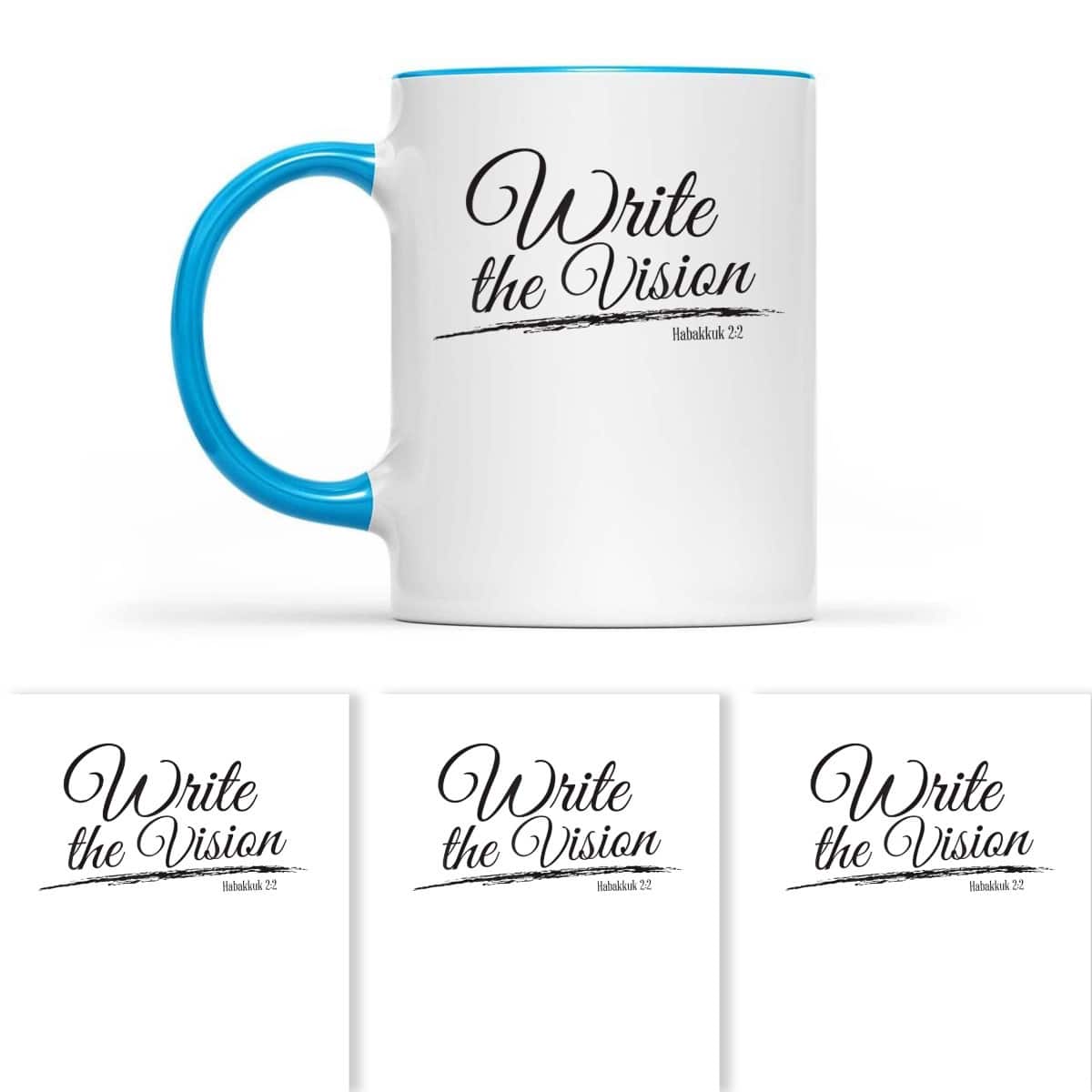 Write The Vision Christian Entrepreneur Bible Verse T-Shirt Write The Vision Christian Entrepreneur Bible Verse T-Shirt