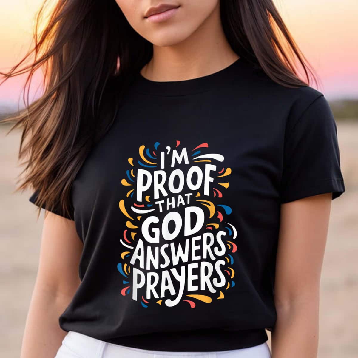 I'm Proof That God Answers Prayers T-Shirt I'm Proof That God Answers Prayers T-Shirt