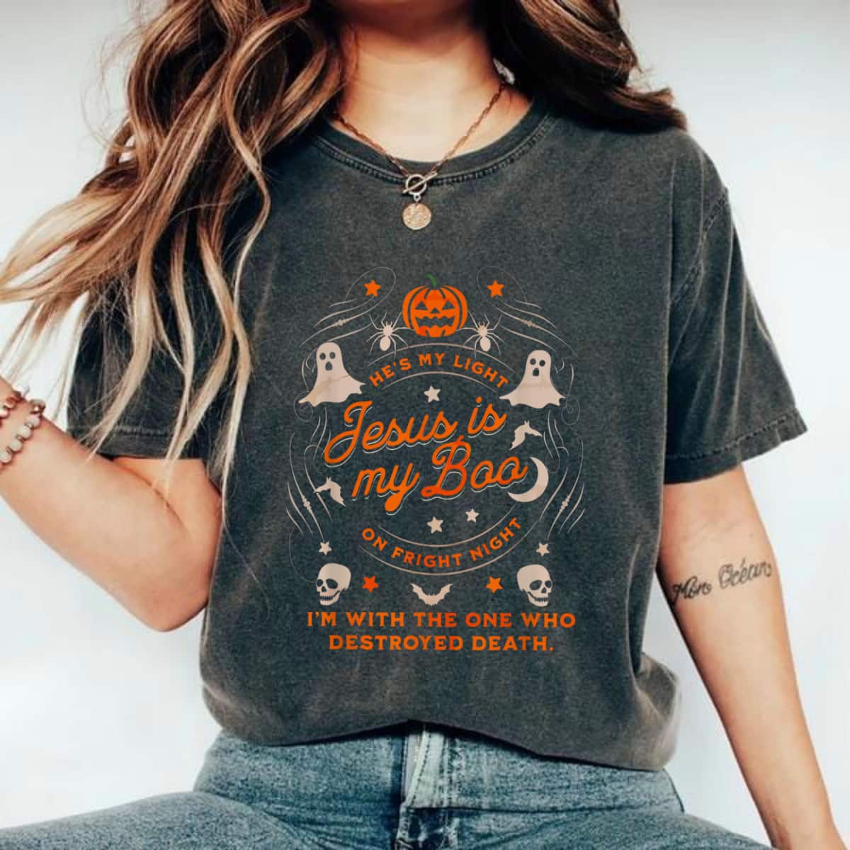 Retro Jesus Is My Boo Christian Halloween Gift T-Shirt Retro Jesus Is My Boo Christian Halloween Gift T-Shirt