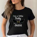 I'm A Little Batty For Jesus Halloween Christian T-Shirt