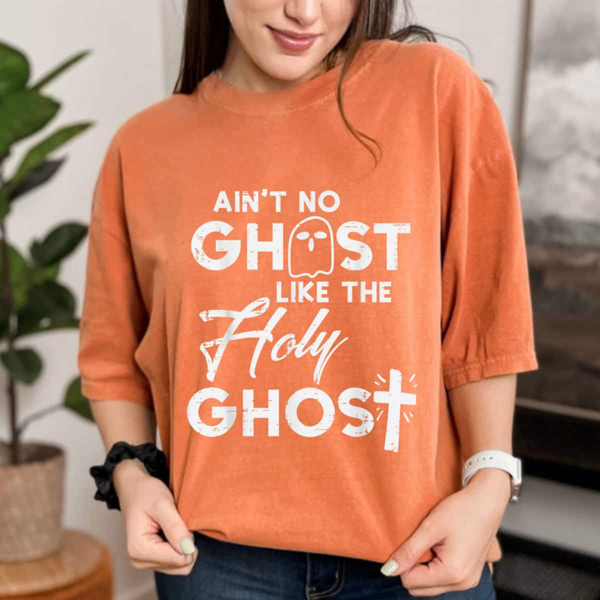 Halloween Holy Ghost Funny Christian Ain't No Ghost Like The Holy Ghost T-Shirt Halloween Holy Ghost Funny Christian Ain't No Ghost Like The Holy Ghost T-Shirt