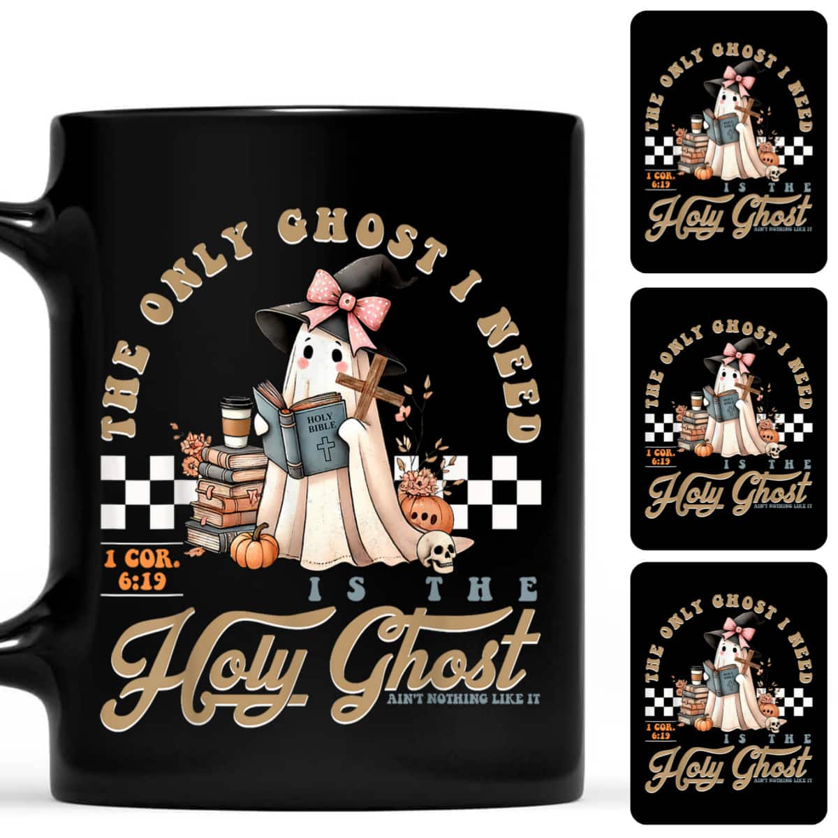 Ain't No Ghost Like The Holy Ghost Jesus Christian Halloween T-Shirt Ain't No Ghost Like The Holy Ghost Jesus Christian Halloween T-Shirt