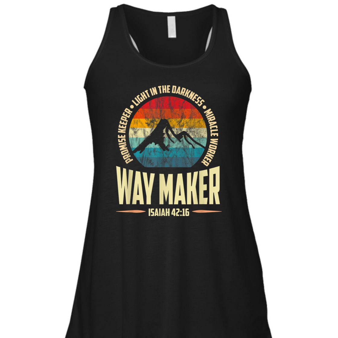 Vintage Waymaker Promise Keeper Miracle Worker Isaiah 42:16 T-Shirt Vintage Waymaker Promise Keeper Miracle Worker Isaiah 42:16 T-Shirt