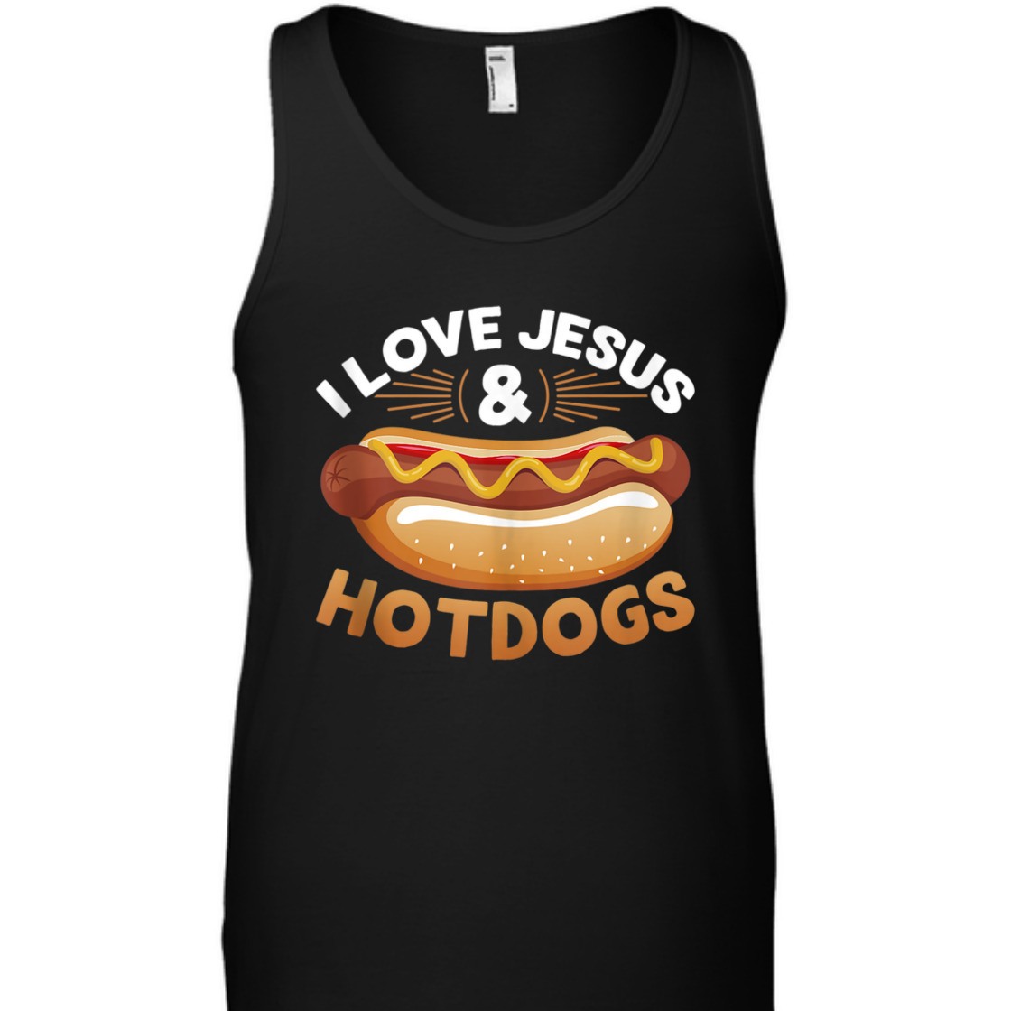 I Love Jesus Hotdogs Funny Christian T-Shirt For Jesus Lovers I Love Jesus Hotdogs Funny Christian T-Shirt For Jesus Lovers