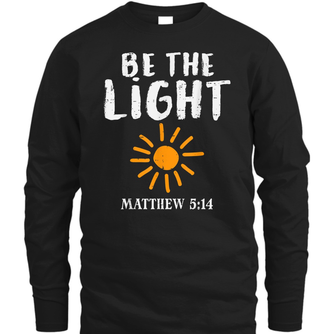 Be The Light Matthew 5:14 Christians Religious Gift T-Shirt