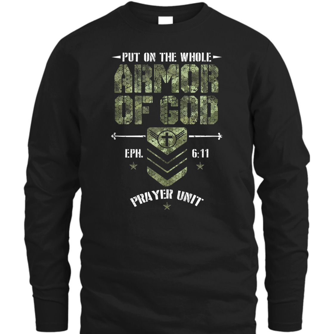 Camo Armor Of God Prayer Unit T-Shirt Eph. 6:11 s Religious Camouflage Camo Armor Of God Prayer Unit T-Shirt Eph. 6:11 s Religious Camouflage