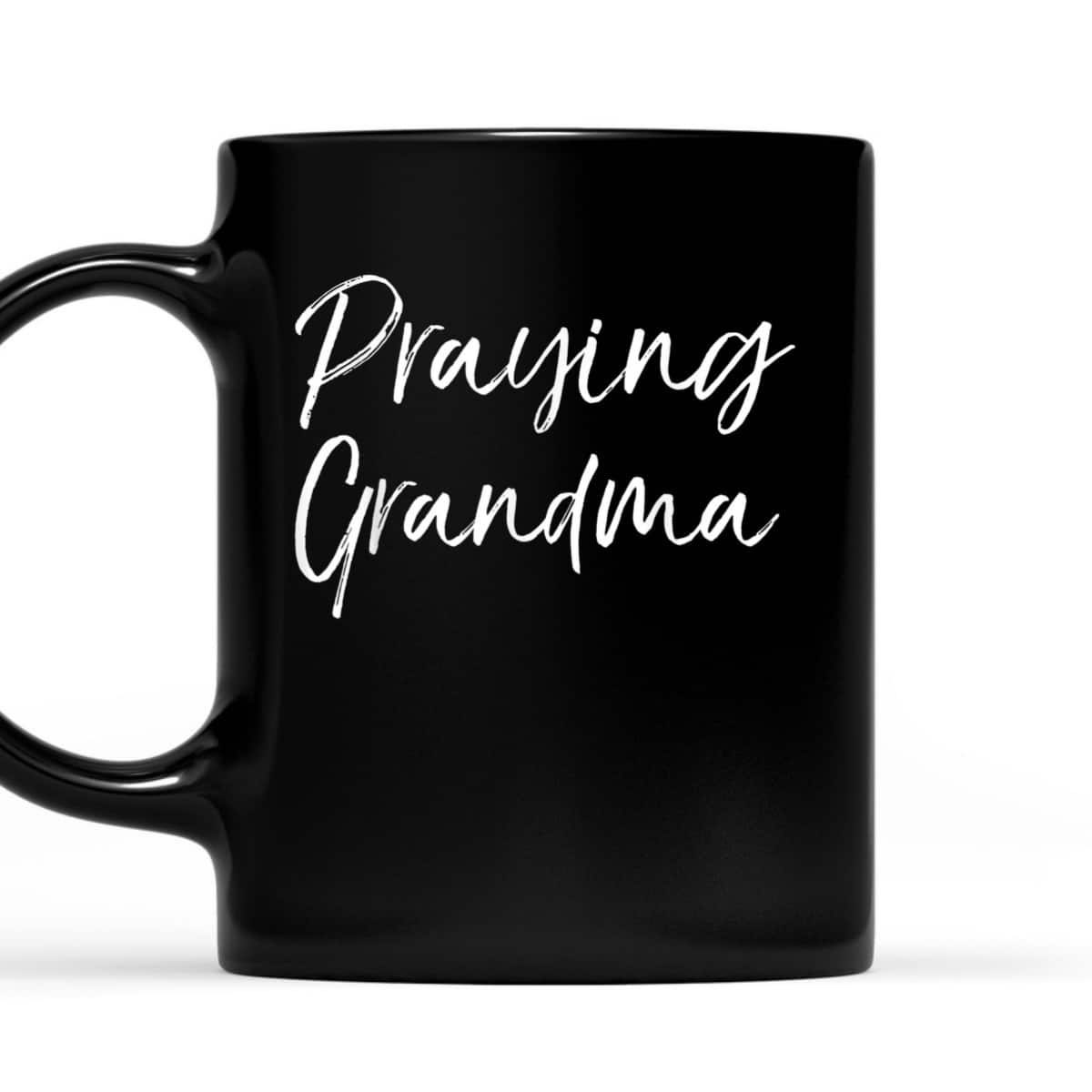 Prayer Warrior Praying Grandma T-Shirt Mother's Day Gift