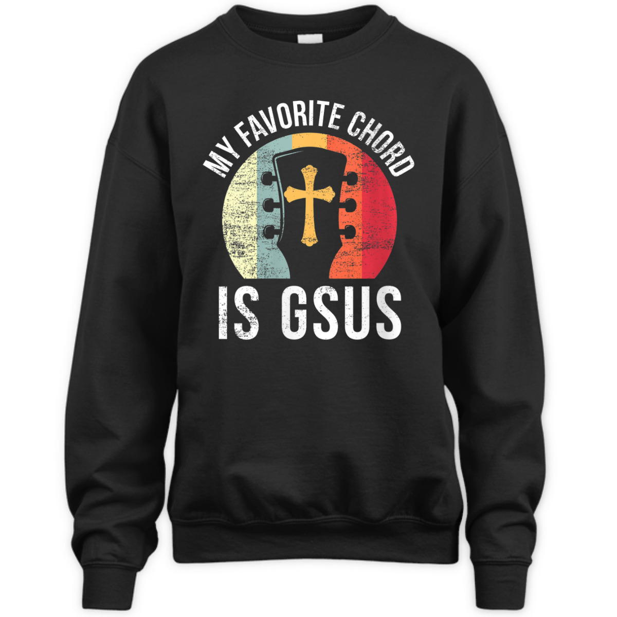Christian Guitar Player My Favorite Chord Jesus Guitarist T-Shirt Christian Guitar Player My Favorite Chord Jesus Guitarist T-Shirt