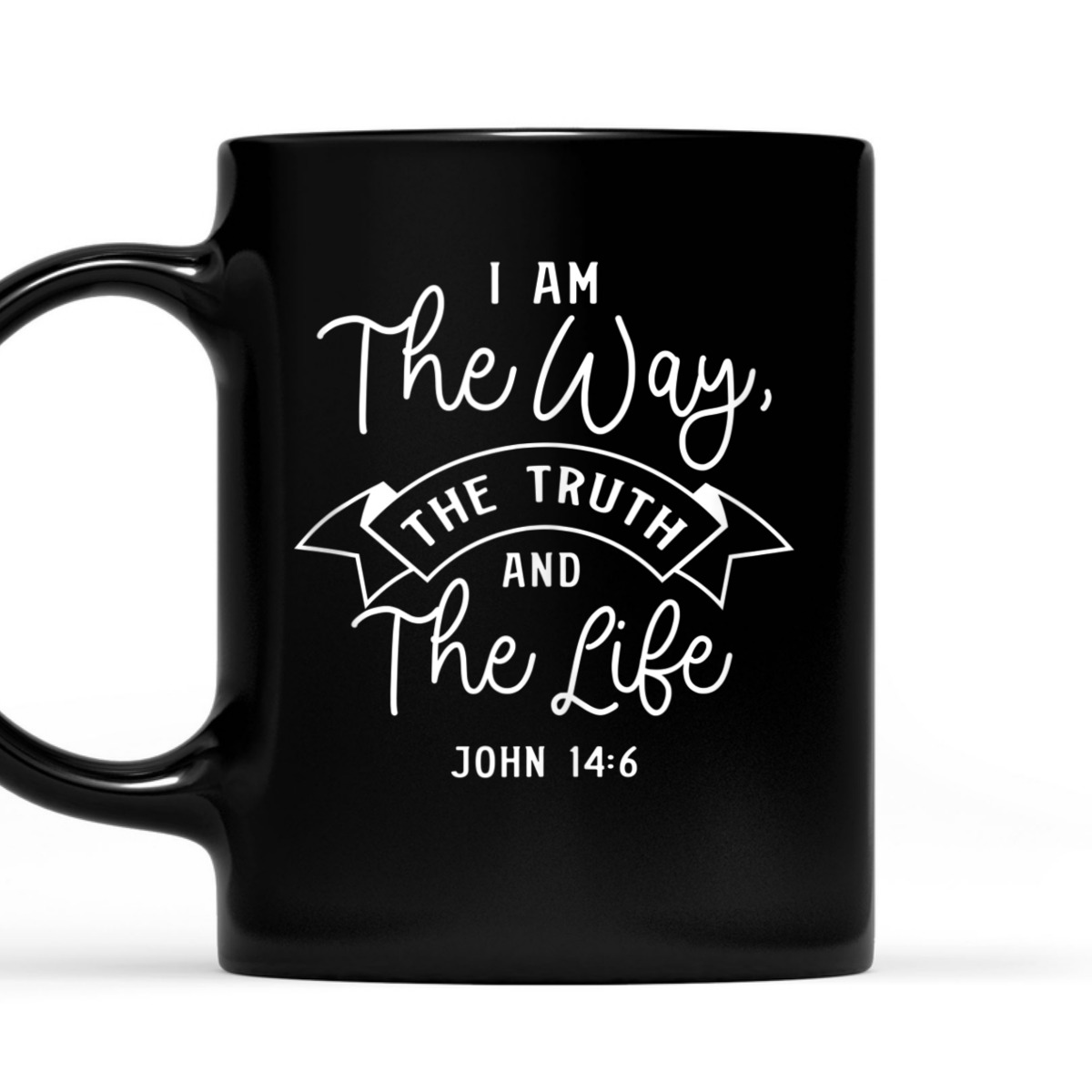 Bible Verse T-Shirt John 14:6 Jesus Is The Way The Truth And The Life Bible Verse T-Shirt John 14:6 Jesus Is The Way The Truth And The Life