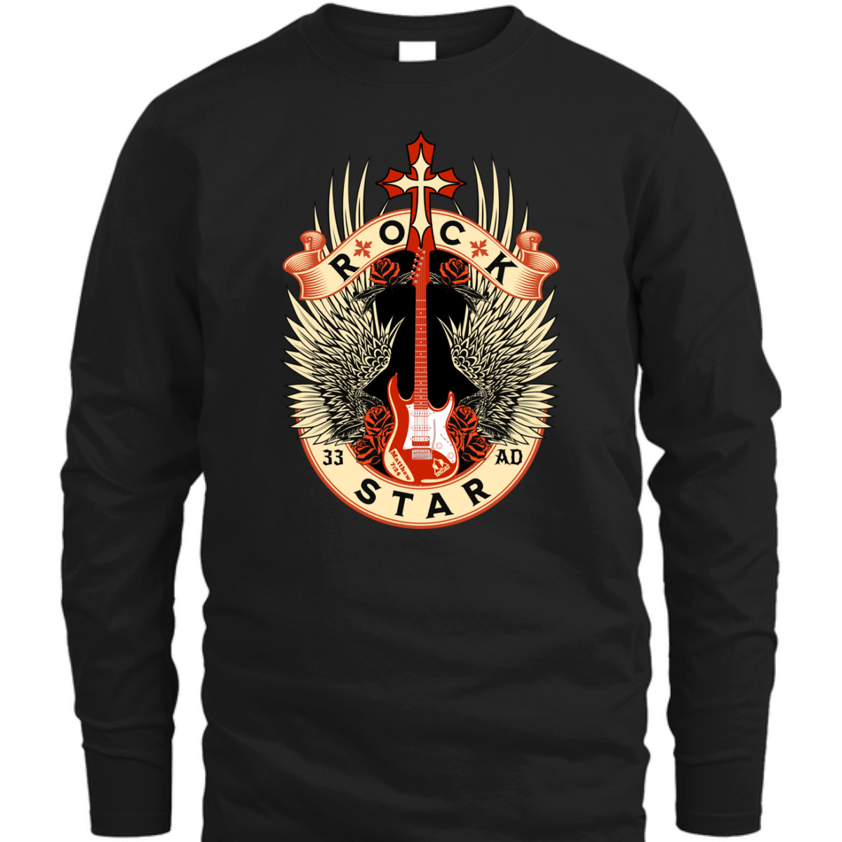 Jesus Is My Rock My Salvation And My Star Since 33 AD T-Shirt Jesus Is My Rock My Salvation And My Star Since 33 AD T-Shirt