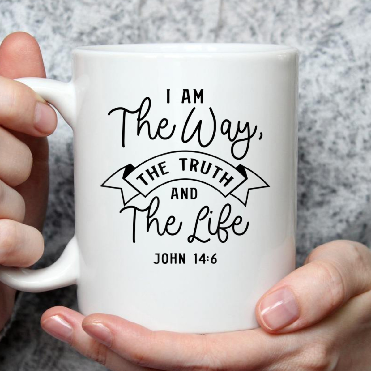 Believe In Jesus Bible Verse T-Shirt John 14:6 I Am The Way The Truth And The Life