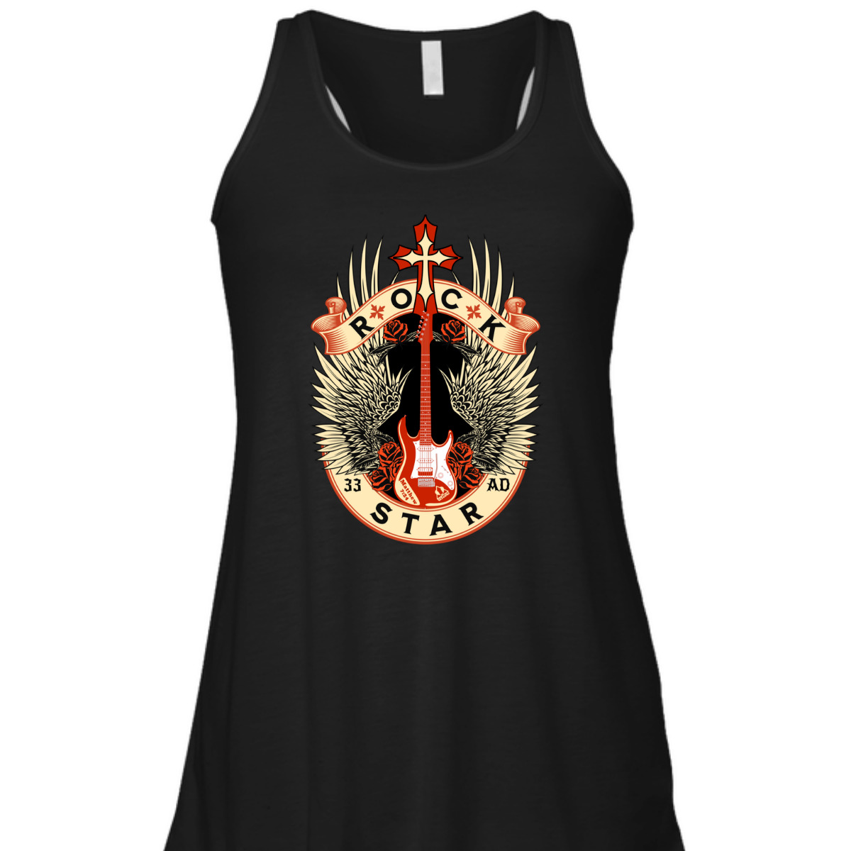 Jesus Is My Rock My Salvation And My Star Since 33 AD T-Shirt Jesus Is My Rock My Salvation And My Star Since 33 AD T-Shirt