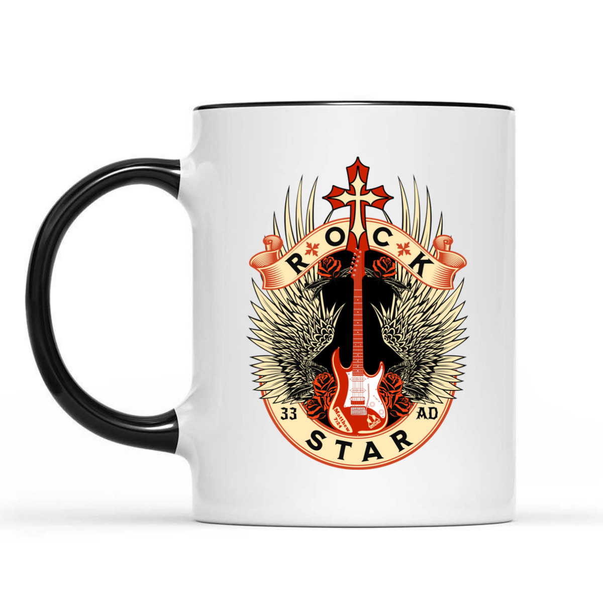 Jesus Is My Rock My Salvation And My Star Since 33 AD T-Shirt Jesus Is My Rock My Salvation And My Star Since 33 AD T-Shirt