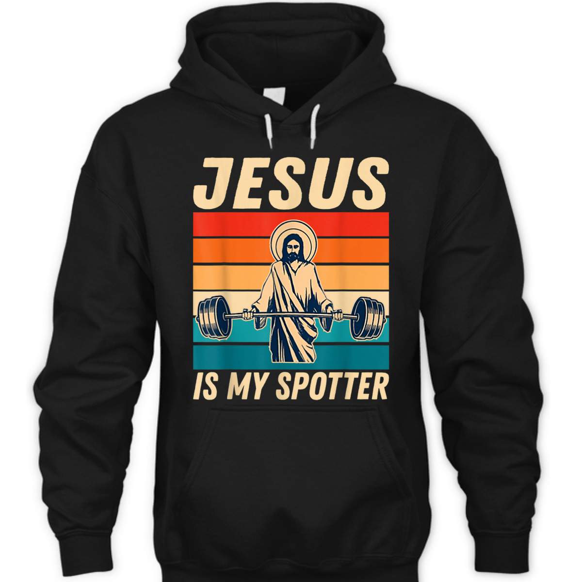 Funny Christian Gymer T-Shirt Jesus Is My Spotter Workout Gift For Christians Funny Christian Gymer T-Shirt Jesus Is My Spotter Workout Gift For Christians