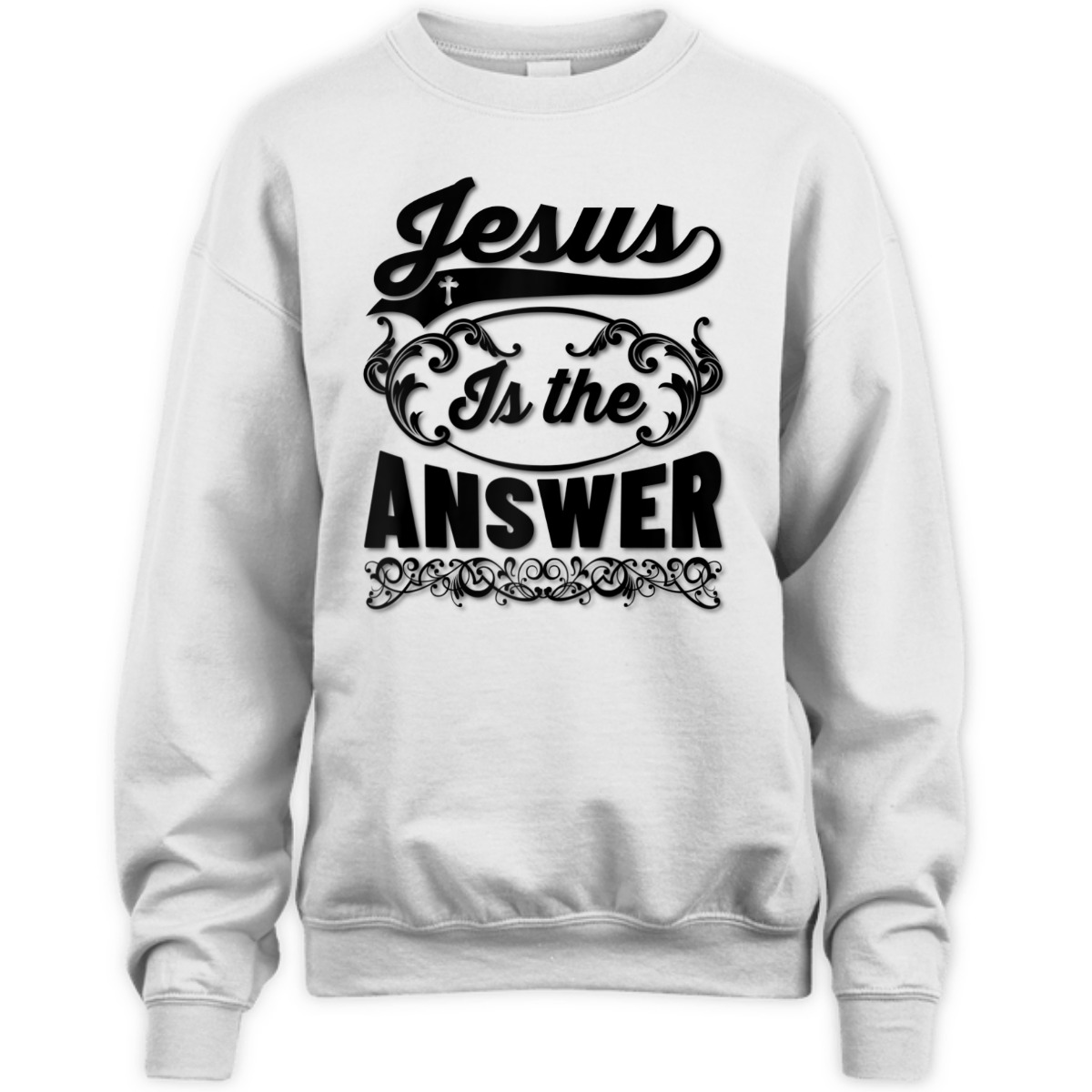 Jesus Is The Answer T-Shirt Christian Religious Gift For Jesus Lovers Jesus Is The Answer T-Shirt Christian Religious Gift For Jesus Lovers