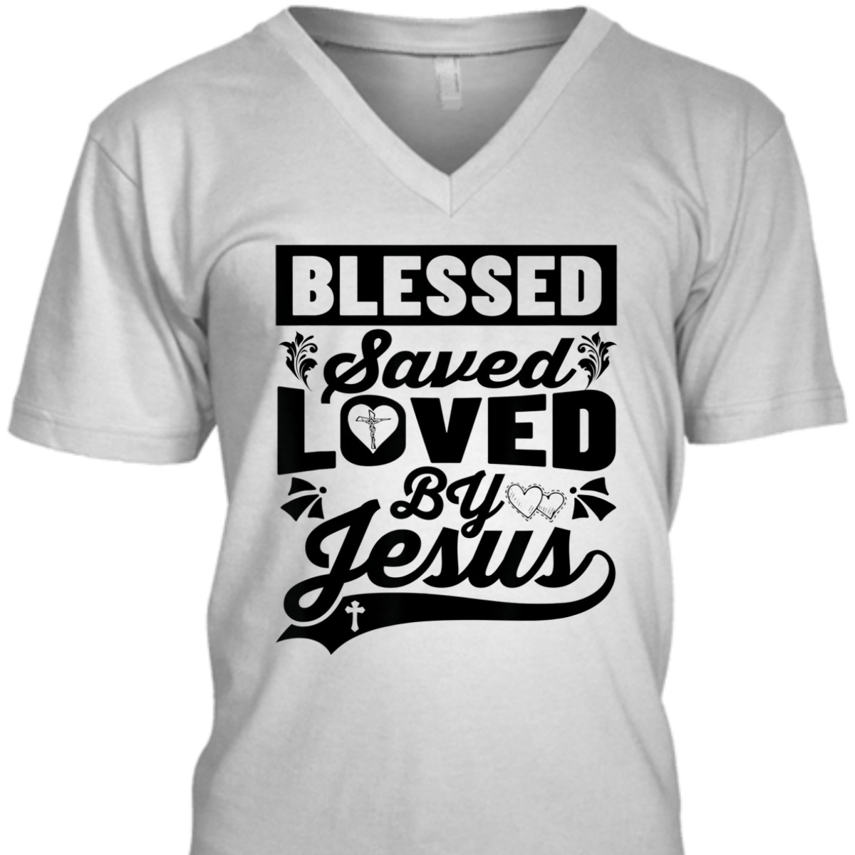 Blessed Saved Loved By Jesus T-Shirt My Superhero Is Jesus Blessed Saved Loved By Jesus T-Shirt My Superhero Is Jesus