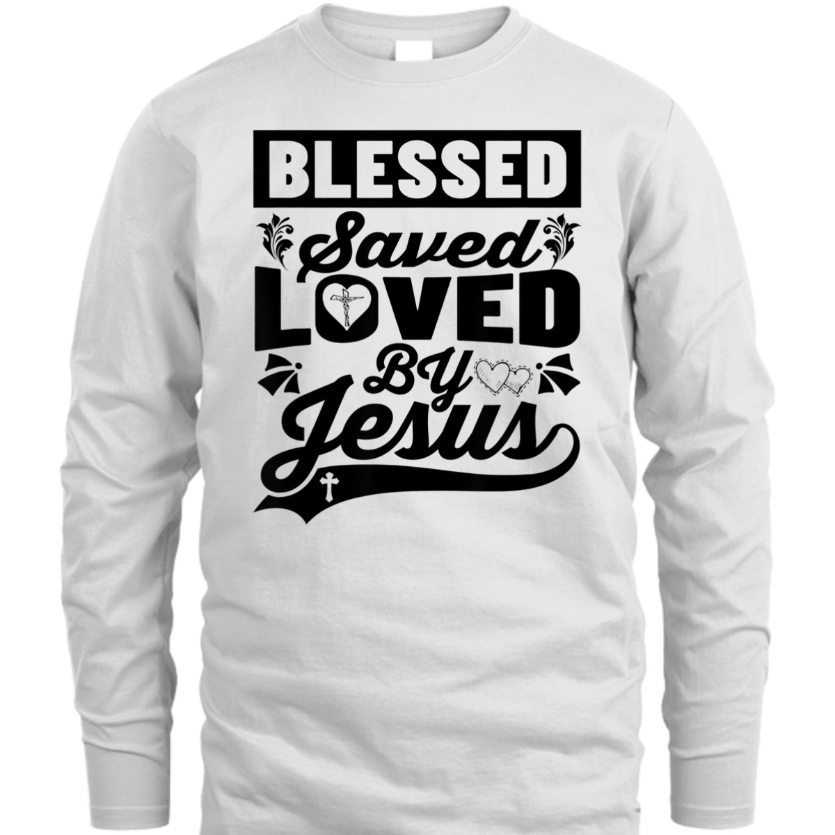 Blessed Saved Loved By Jesus T-Shirt My Superhero Is Jesus Blessed Saved Loved By Jesus T-Shirt My Superhero Is Jesus