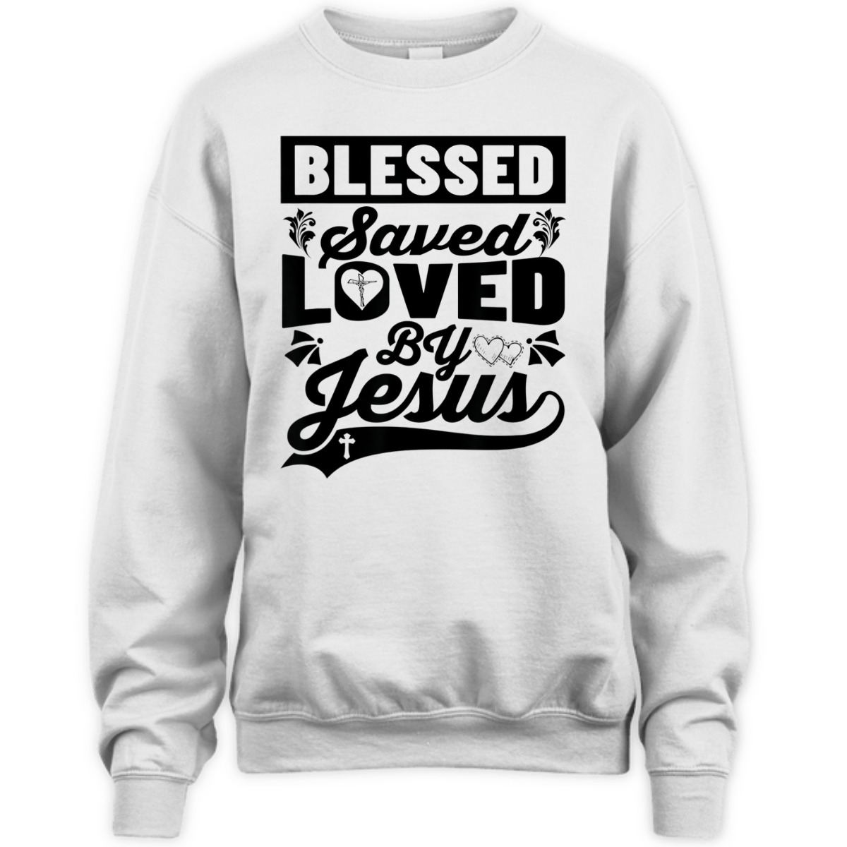 Blessed Saved Loved By Jesus T-Shirt My Superhero Is Jesus Blessed Saved Loved By Jesus T-Shirt My Superhero Is Jesus