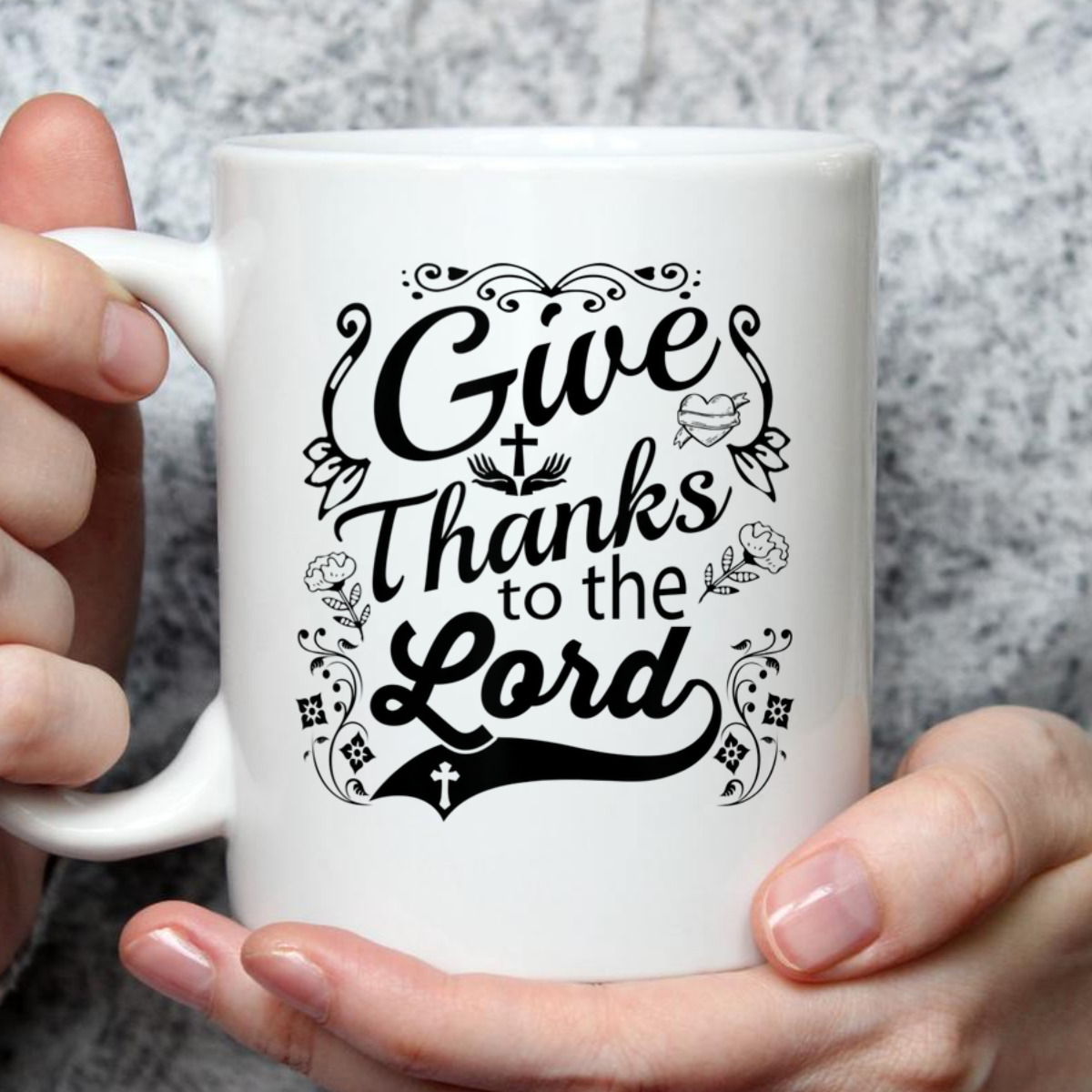 Give Thanks To The Lord T-Shirt Christian Faith Gift Give Thanks To The Lord T-Shirt Christian Faith Gift