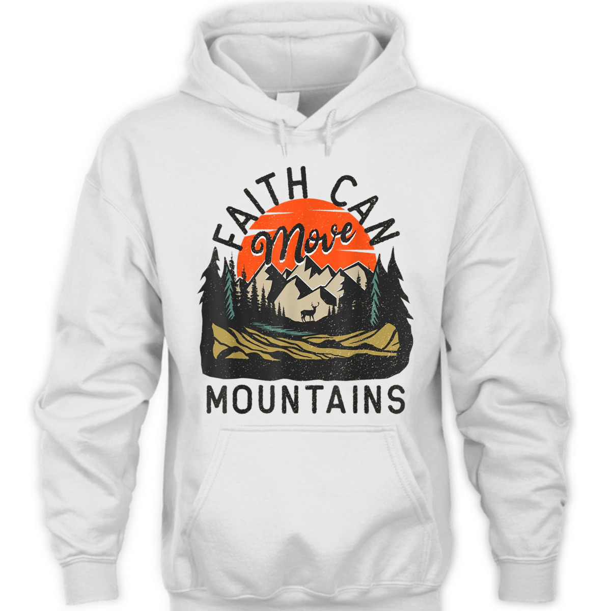 Faith Can Move Mountains Matthew 1720 Christian Bible Verse T-Shirt Faith Can Move Mountains Matthew 1720 Christian Bible Verse T-Shirt