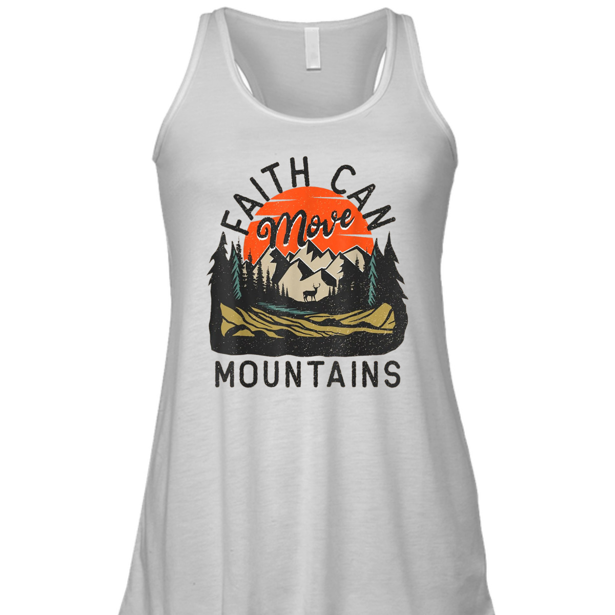 Faith Can Move Mountains Matthew 1720 Christian Bible Verse T-Shirt Faith Can Move Mountains Matthew 1720 Christian Bible Verse T-Shirt