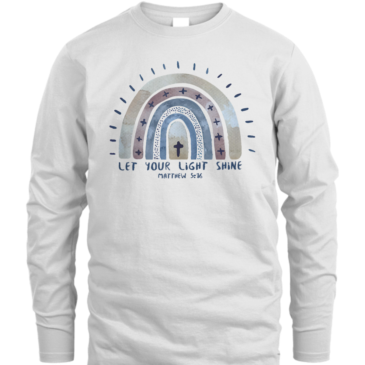 Let Your Light Shine Matthew 5:16 Christian Bible Verse T-Shirt Let Your Light Shine Matthew 5:16 Christian Bible Verse T-Shirt