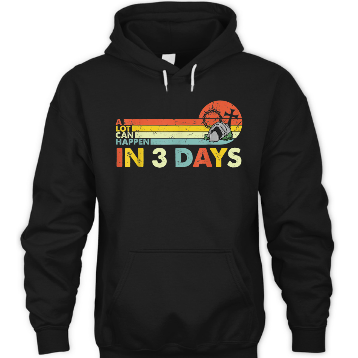 Christian Bible A Lot Can Happen In 3 Days T-Shirt Easter Day Religious Gift Christian Bible A Lot Can Happen In 3 Days T-Shirt Easter Day Religious Gift