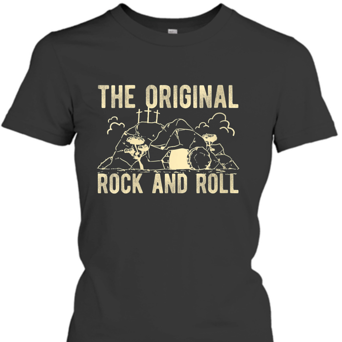 The Original Rock And Roll Funny Christian Jesus Religion T-Shirt