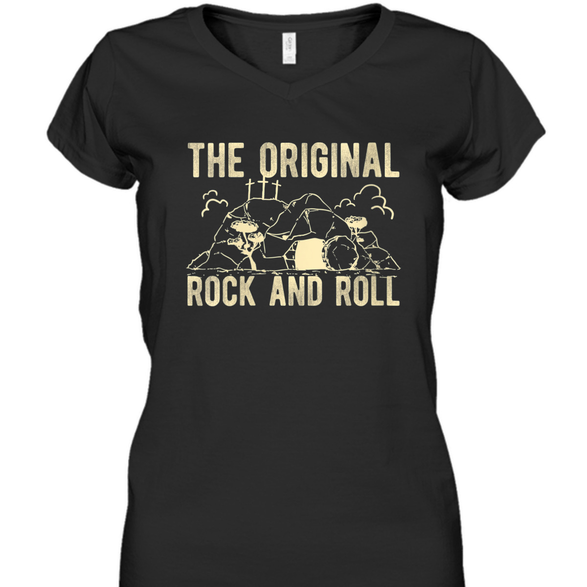 The Original Rock And Roll Funny Christian Jesus Religion T-Shirt The Original Rock And Roll Funny Christian Jesus Religion T-Shirt