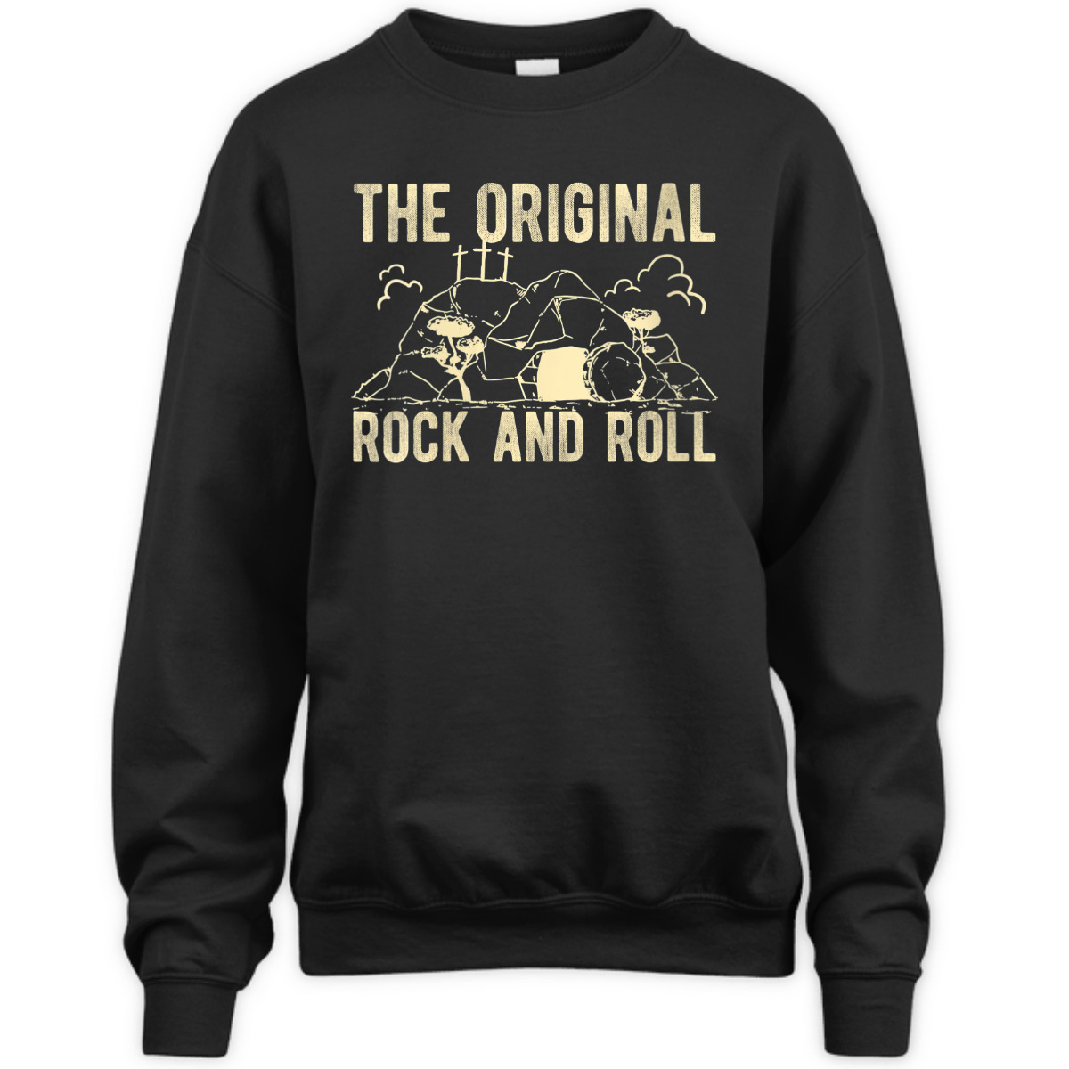 The Original Rock And Roll Funny Christian Jesus Religion T-Shirt