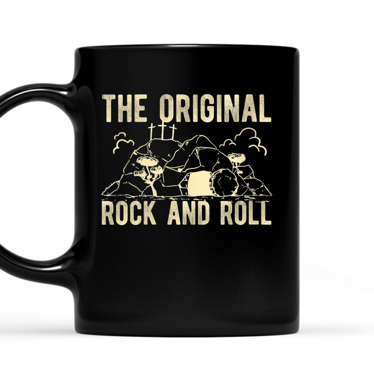 The Original Rock And Roll Funny Christian Jesus Religion T-Shirt