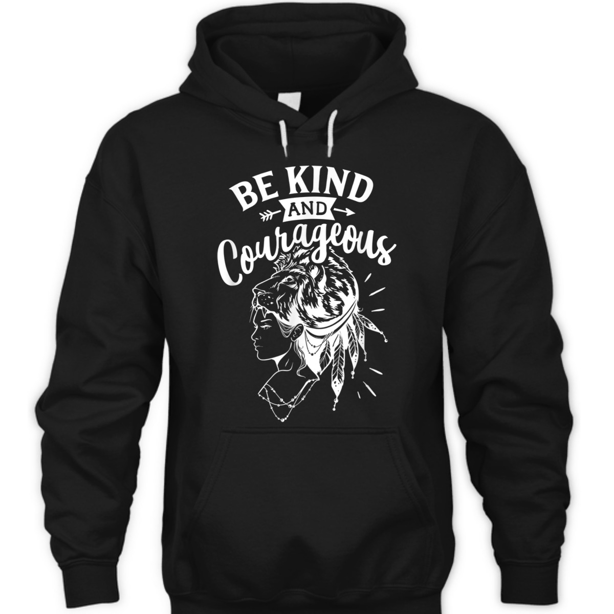 Be Kind And Courageous Religious Bible Verse T-Shirt Be Kind And Courageous Religious Bible Verse T-Shirt