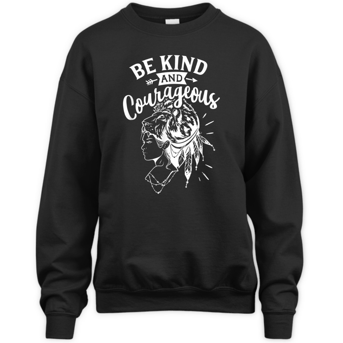 Be Kind And Courageous Religious Bible Verse T-Shirt Be Kind And Courageous Religious Bible Verse T-Shirt