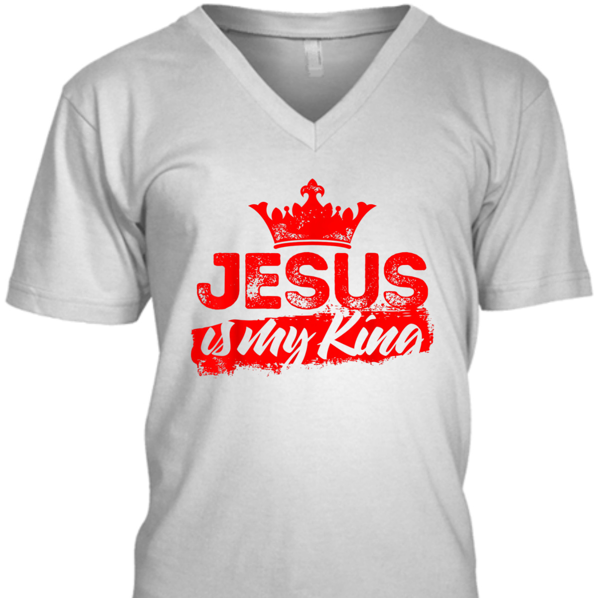 Jesus Is My King T-Shirt Christian Christianity Gift