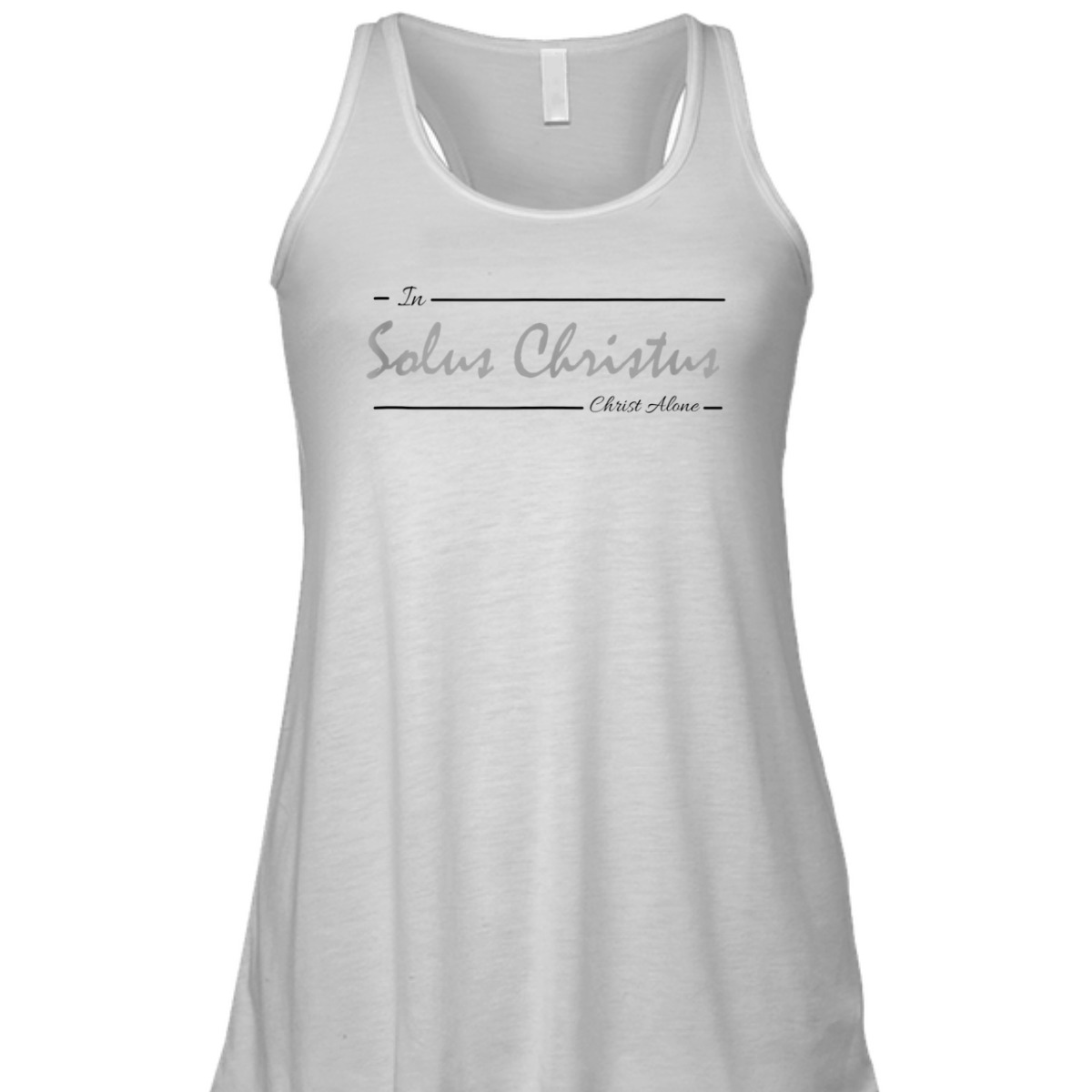 Solus Christus In Christ Alone T-Shirt Latin Five Solas Reformation
