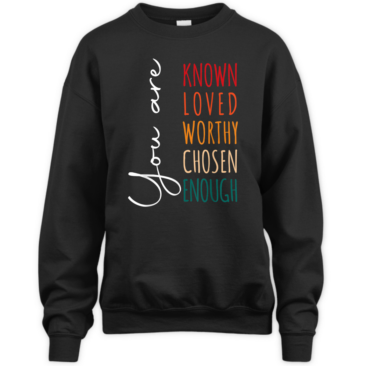 You Are Known You Are Loved By God Christian Bible Verse Religious T-Shirt